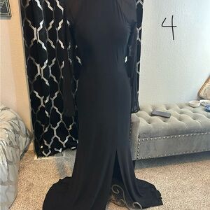 Elegant Black Evening Gown